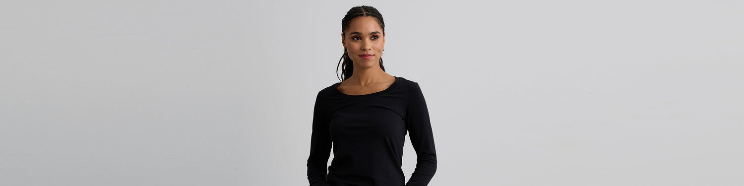 95% organic cotton 5% spandex tees