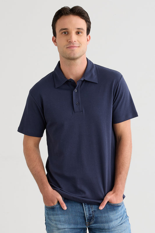 Men's 100% Organic Cotton Polo Shirt