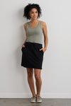 Women's Organic Cotton Mini Skirt with Pockets