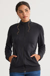 Women's Organic French Terry Zip Jacket