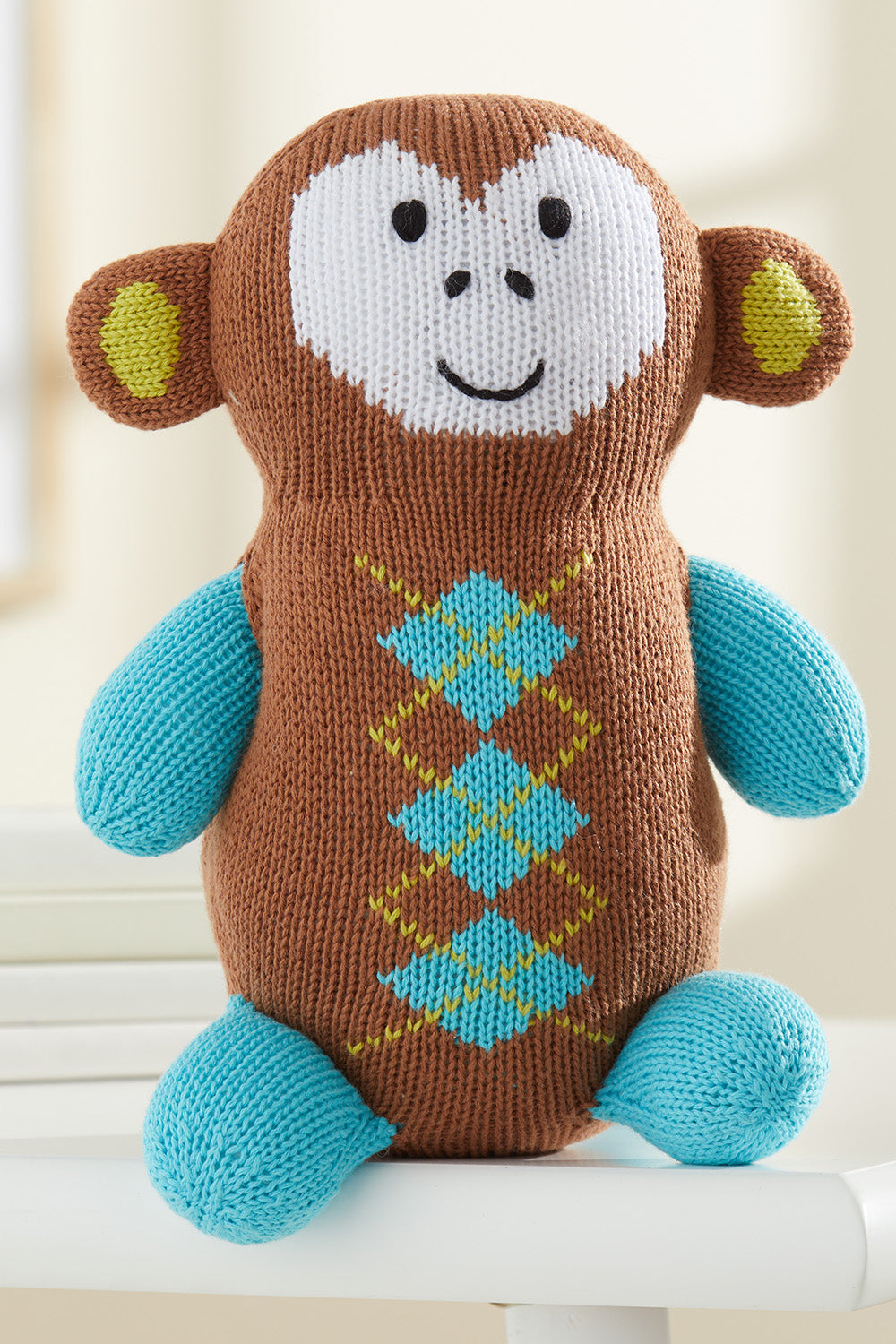 Organic Stuffed Animal - Mel the Monkey - Joobles – Fair Indigo organic-stuffed-animal-mel-the-monkey-joobles-fair-indigo