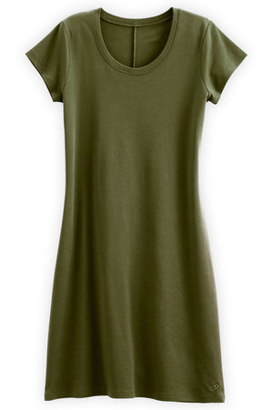 Women's 100% Organic Cotton T-Shirt Dress