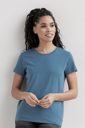 Women's Organic Relaxed Crew Neck T-shirt (Discontinued Colors)