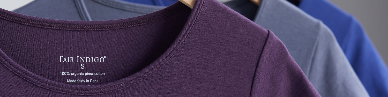 LUXE: women's all-cotton interlock tops