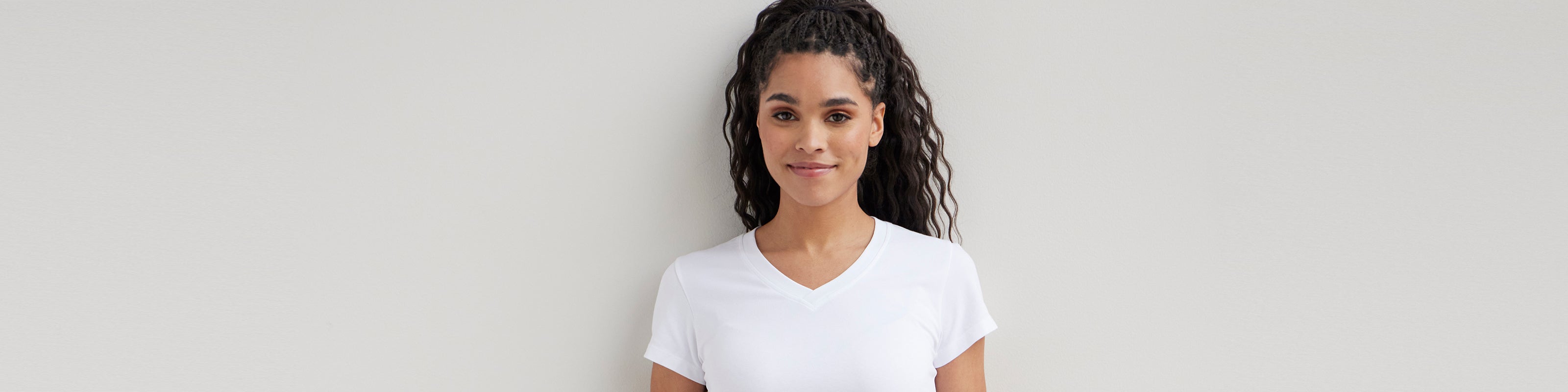 Womens Organic Cotton V-neck T-shirts | Fair Indigo