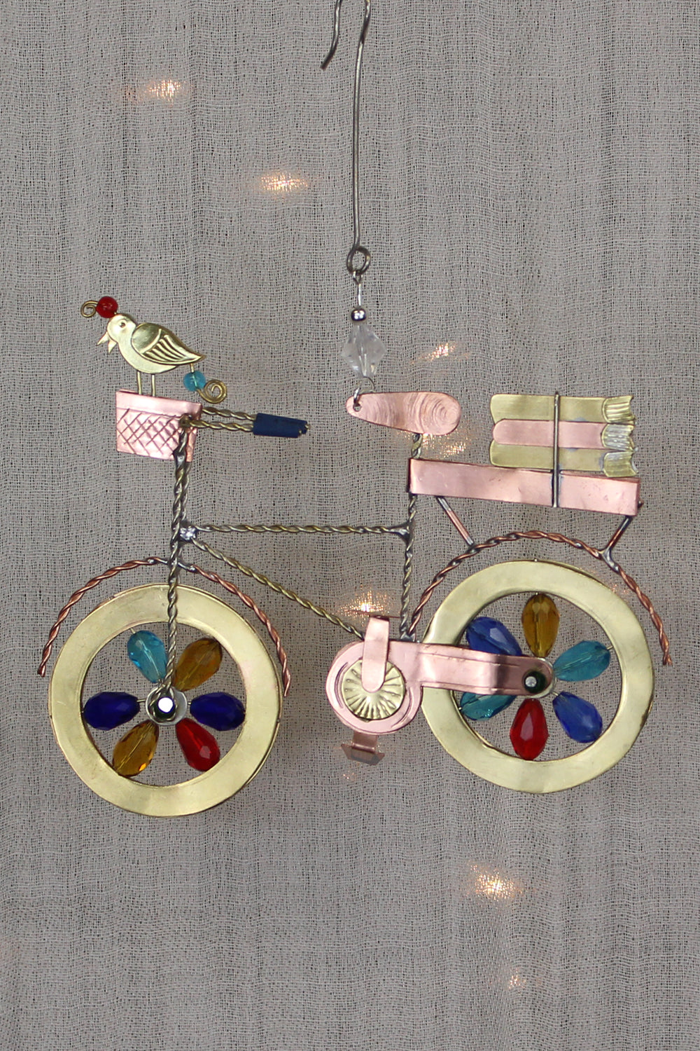 Summertime Cruiser Bicycle Fair Trade Ornament 05419