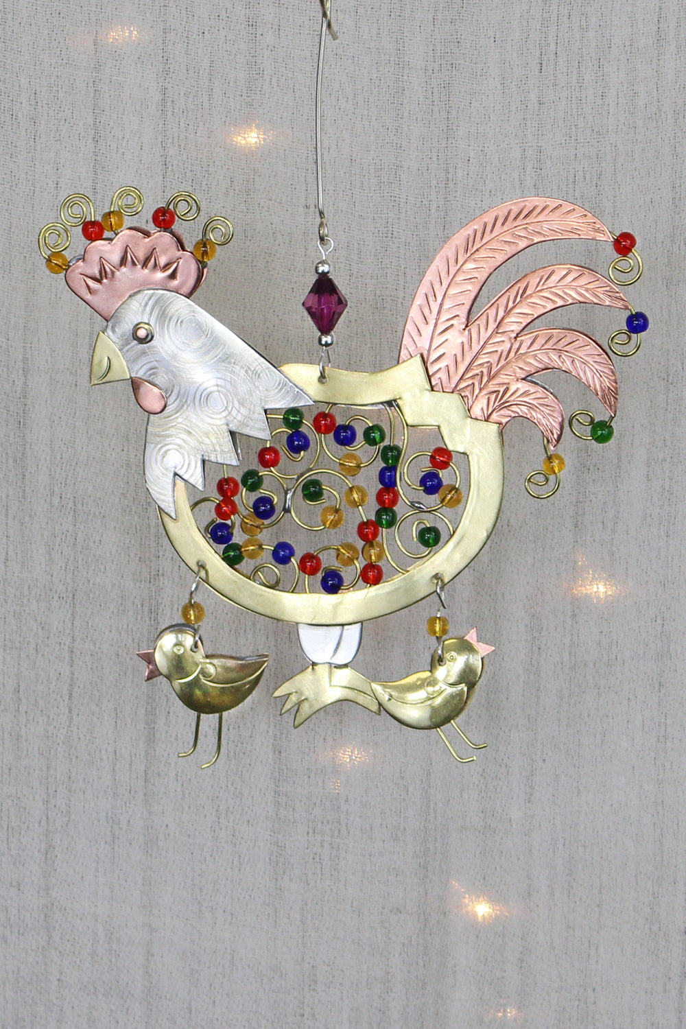 Chicken Fair Trade Ornament 05401