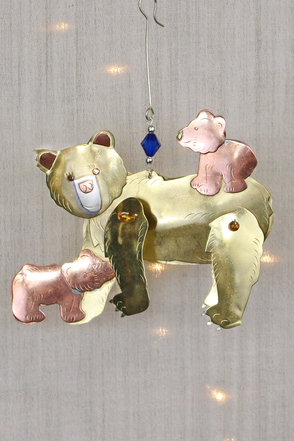 Momma and Baby Bear Fair Trade Ornament 05402