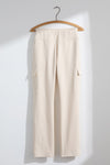 Women's Organic Double Faced Luxe Cargo Trousers