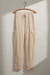 Women's 100% Organic Cotton Lightweight Jogger Cargo Pants