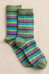 Stripe Alpaca Bamboo Socks