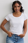 Women's Organic Cotton Scoop Neck Tee