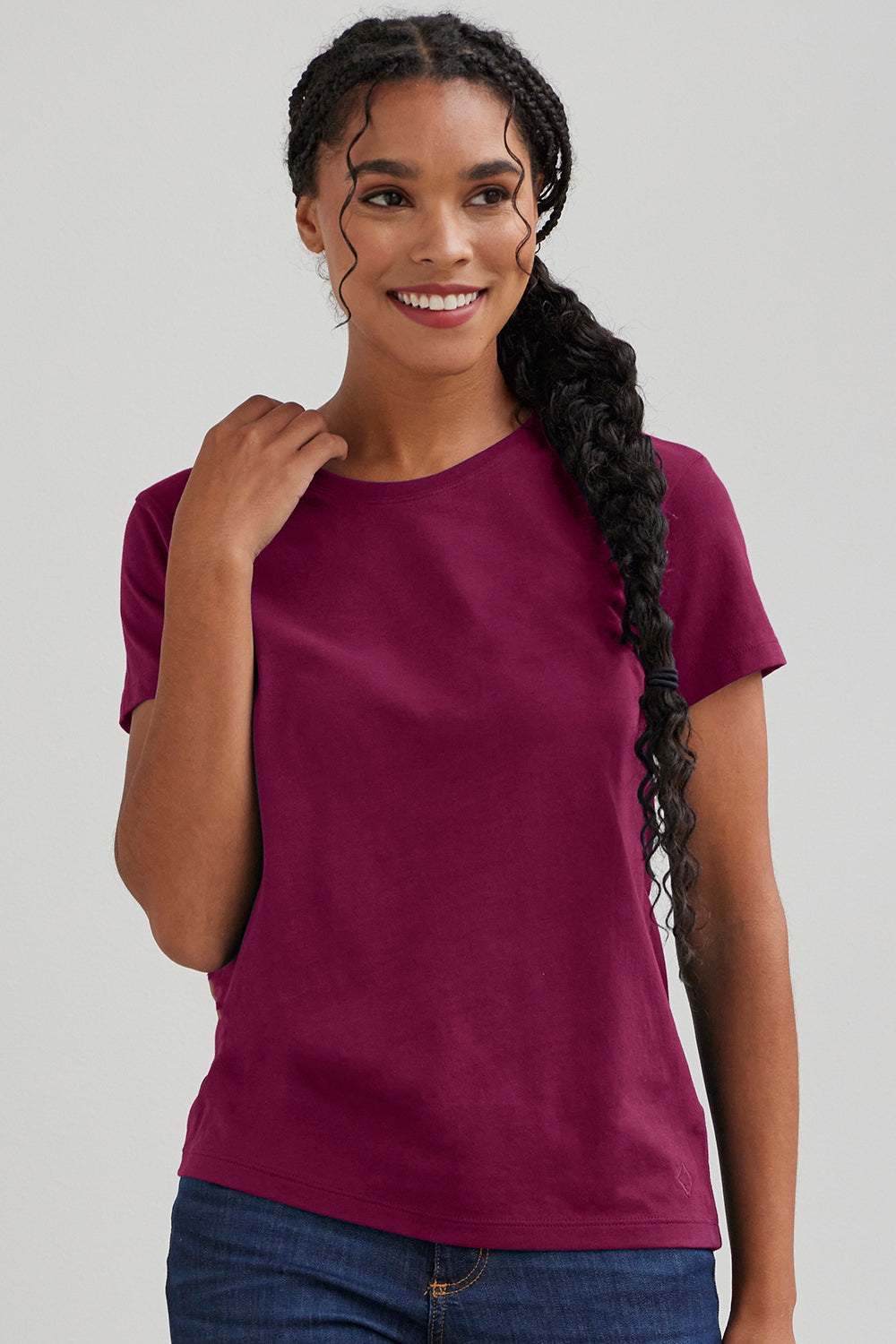 Women's Relaxed Crew Neck Top and T-Shirt | Fair Indigo