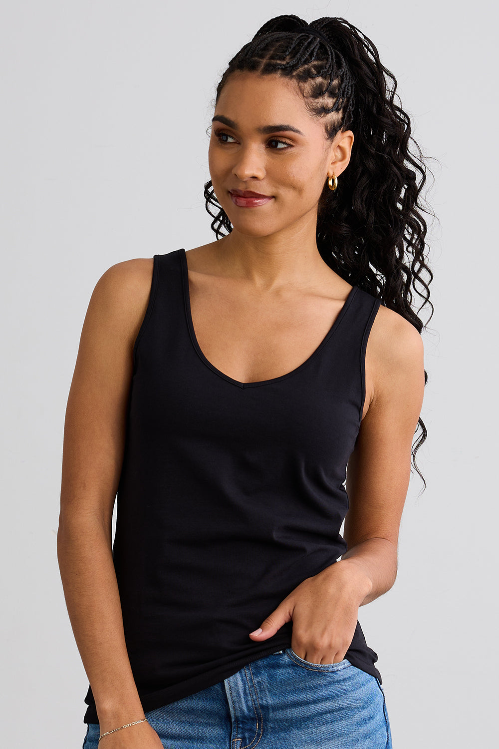 organic cotton hemp border tank top ブラック Buy Hemp Tank Tops Fall Special – Hemptique