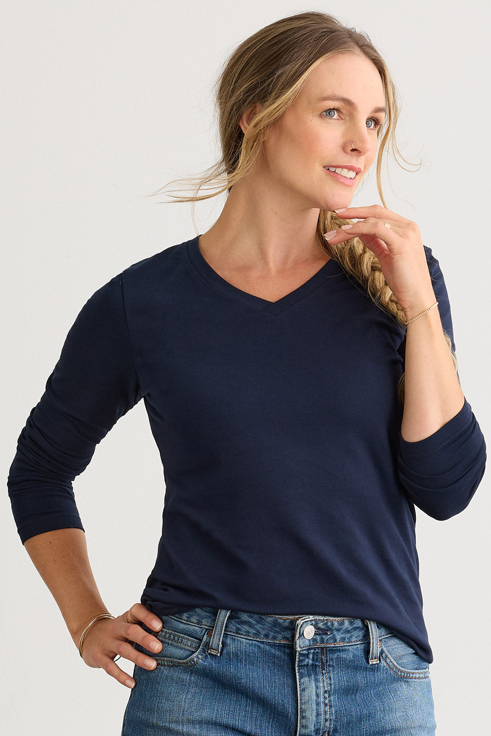 未使用 Blue Velvet weber long-sleeve Tee XL Blue Velvet weber long-sleeve Tee – V.A. TOKYO ONLINE STORE