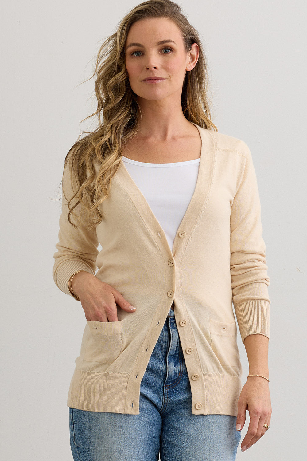 Boyfriend Cardigan + Base Layers