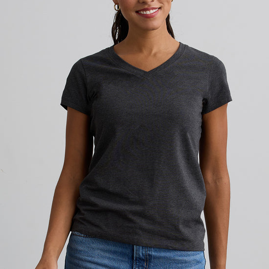 Women's Organic V-Neck T-Shirt and Top | Fair Indigo