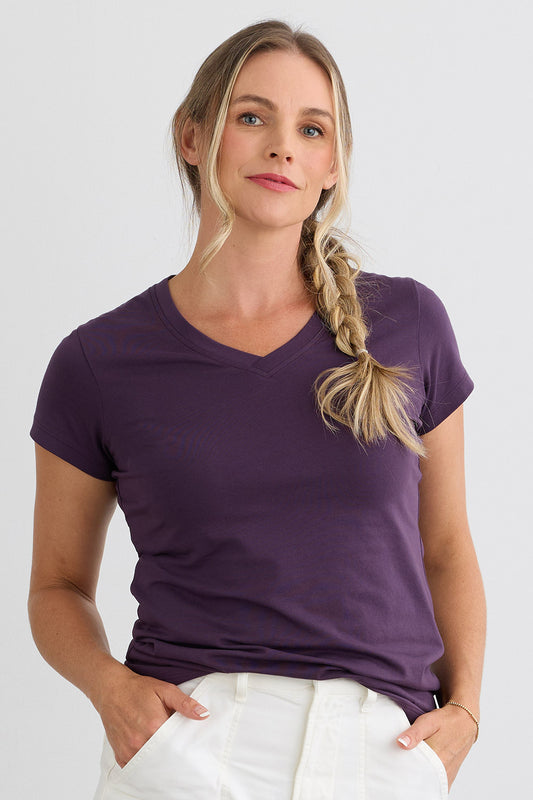 Women's Organic Cotton V-Neck T-shirt