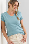 Women's Organic Cotton V-Neck T-shirt