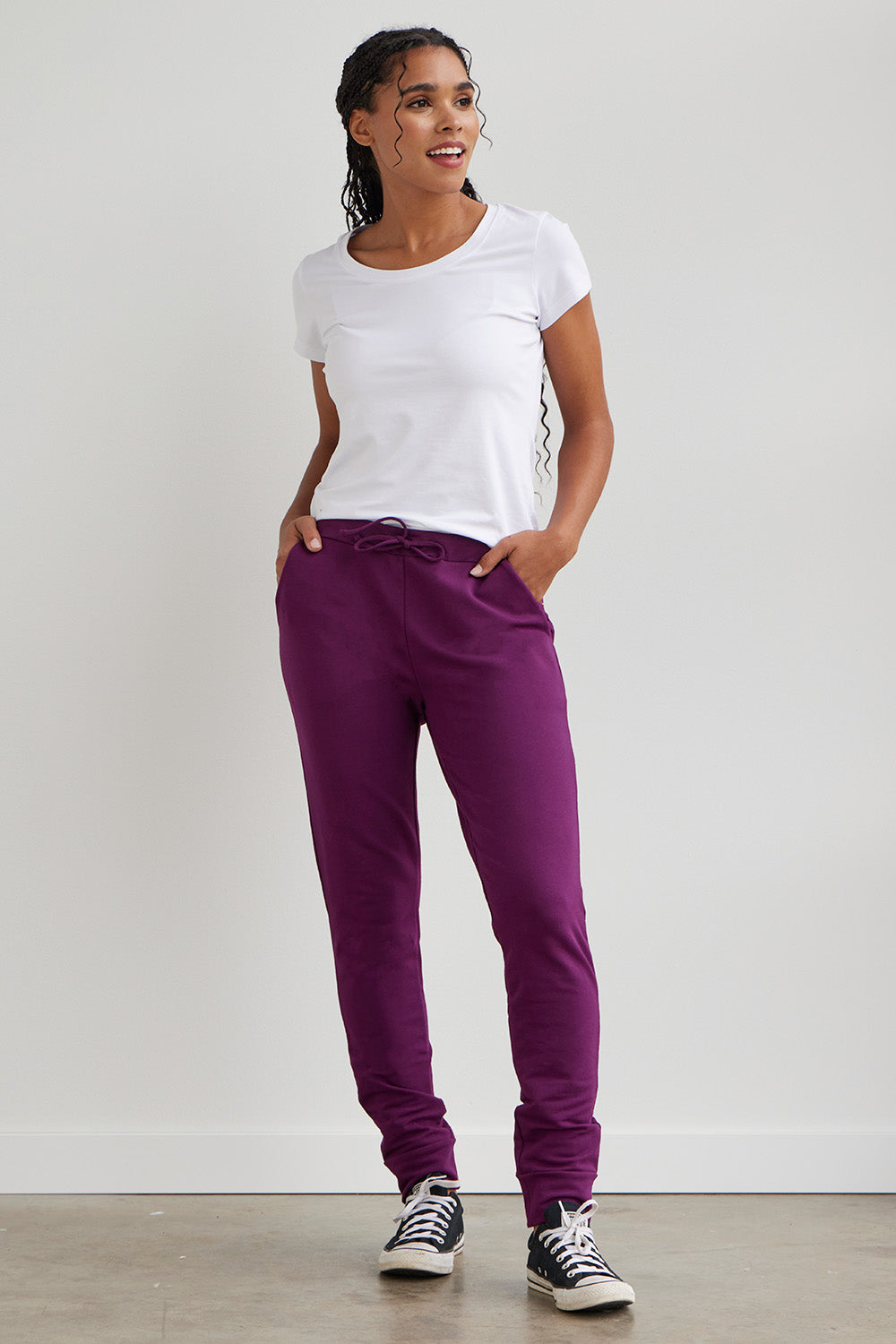 Pantalons WE Fashion  Pantalon De Jogging Slim Fit De Tissu Sweat