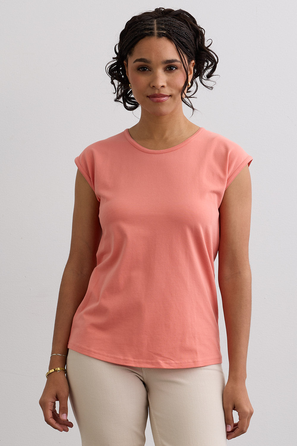 Women's Cap Sleeve Shirts | Easy Tees | Fair Indigo