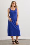 Women's 100% Organic Cotton Midi Tank Dress