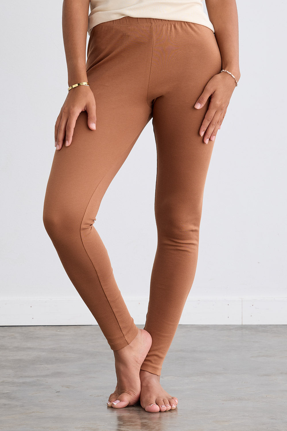 Women's Organic 100% Cotton Leggings | Fair Indigo
