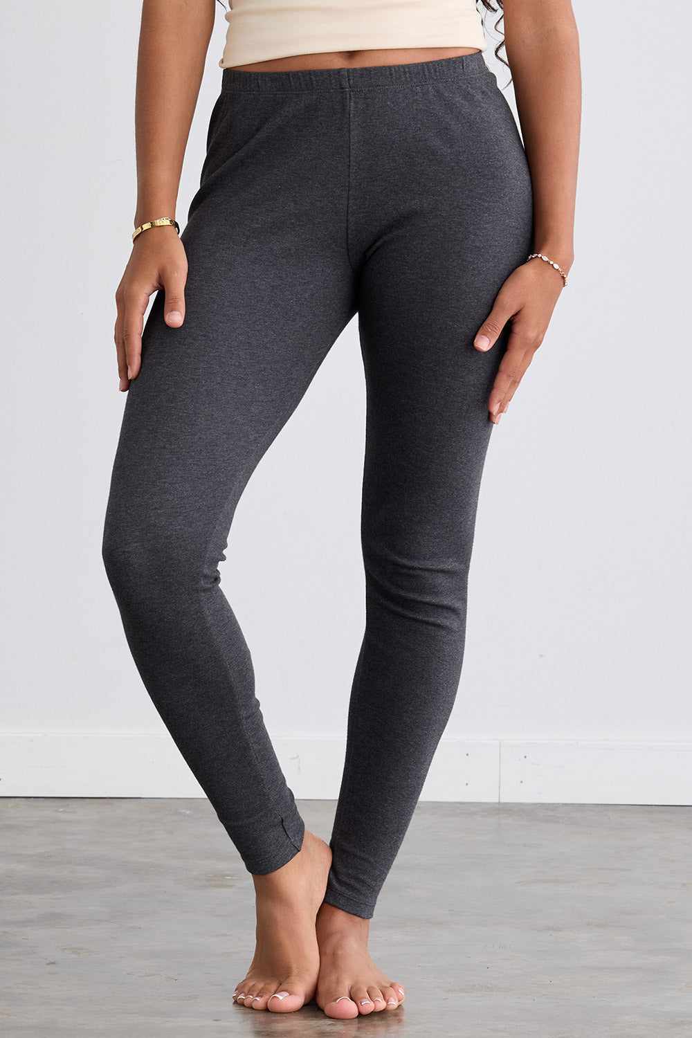Women's Organic 100% Cotton Leggings | Fair Indigo