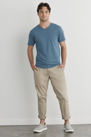 Men's Organic Cotton V-Neck T-Shirt