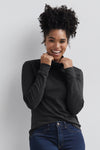 Women's Luxe 100% Organic Cotton Turtleneck