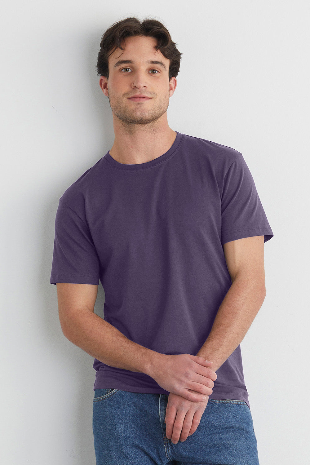 Men's Organic Cotton Crew Neck T-shirt | Fair Indigo