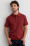 Men's 100% Organic Cotton Polo Shirt - Auburn