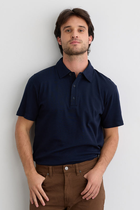 Men's 100% Organic Cotton Polo Shirt