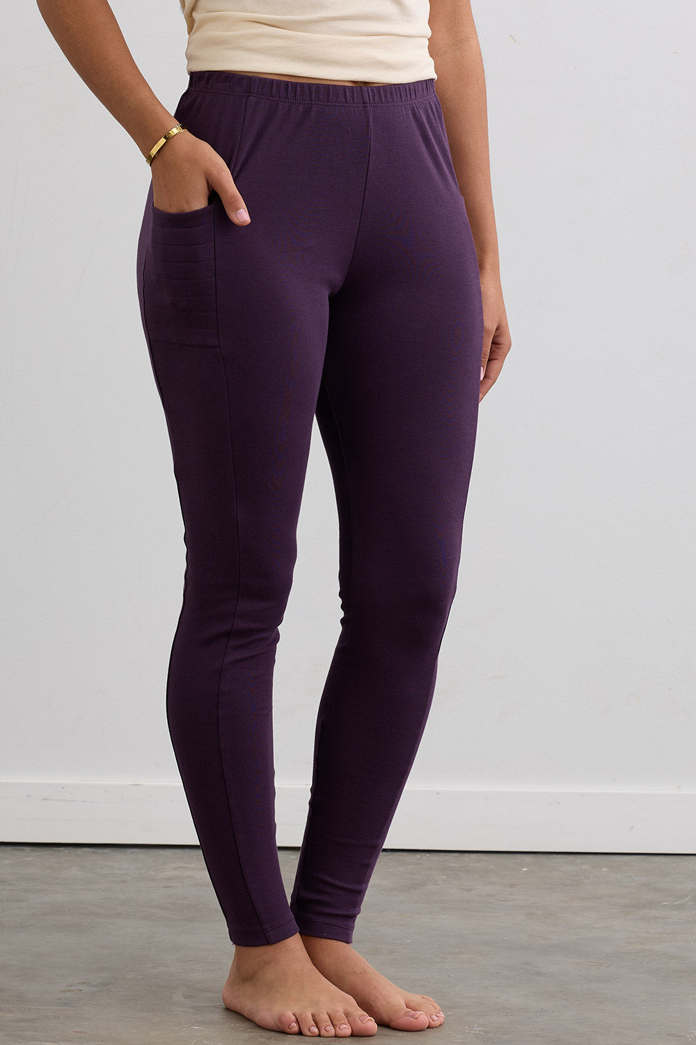 Fair Indigo Organic Cotton Leggings