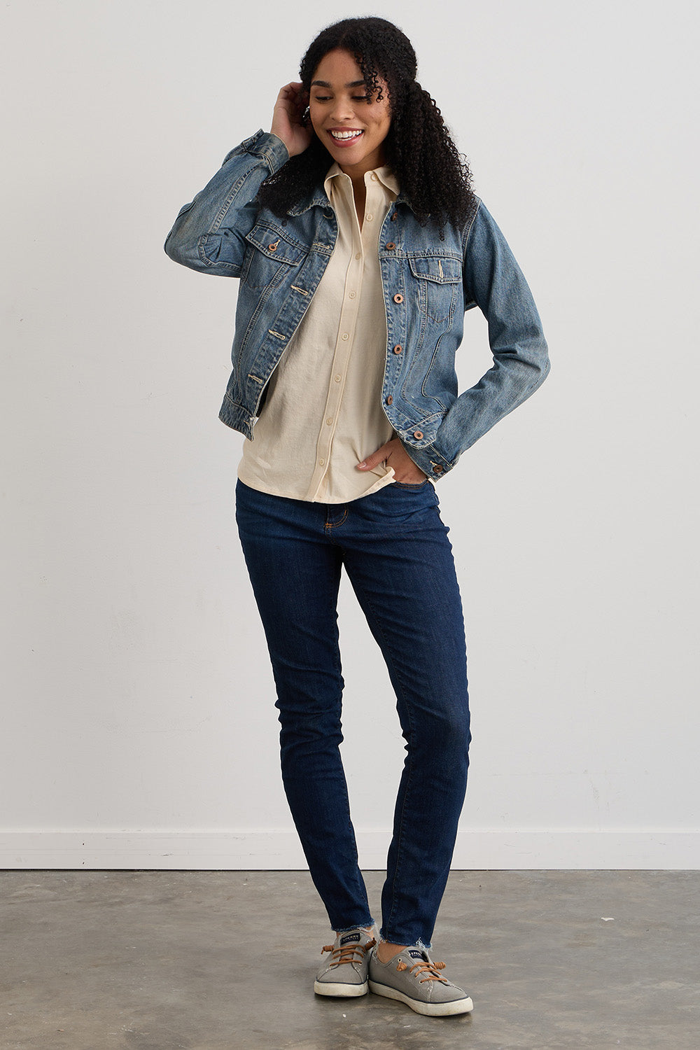 シャツ LAFUDGESTORE 60 washable cotton button-down shirt 5MM132 Women's 100% Cotton Short Sleeve Knit Button Down Shirt