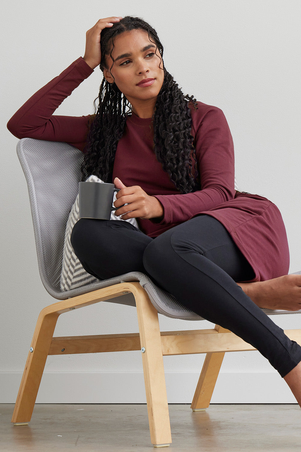 100 cotton sweatshirt dress The Rugby Sweatshirt Dress Navy Blue / L