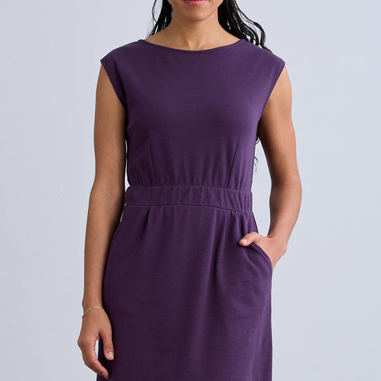 cotton on purple dress Buy Purple Solid Cotton Fit And Flare One Piece Dress Online in USA at $22.00
