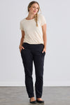 Women's Organic Double Faced Luxe Cargo Trousers