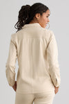 Women's Organic Double Faced Luxe Shirt Jacket