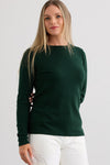 Women's Organic All-cotton Roll Neck Sweater