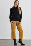 Women's Luxe 100% Organic Cotton Mock Neck Top