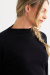Women's Organic All-cotton Funnel Neck Sweater