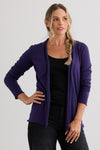 Women's Organic All-cotton Open Wrap Cardigan Sweater