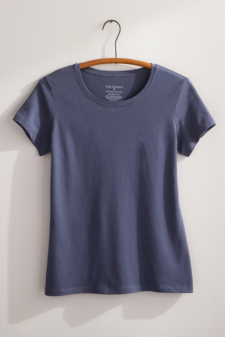 Women Summer Casual Pure Color 100 Cotton T Shirt