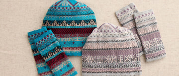 alpaca hats and hand warmers
