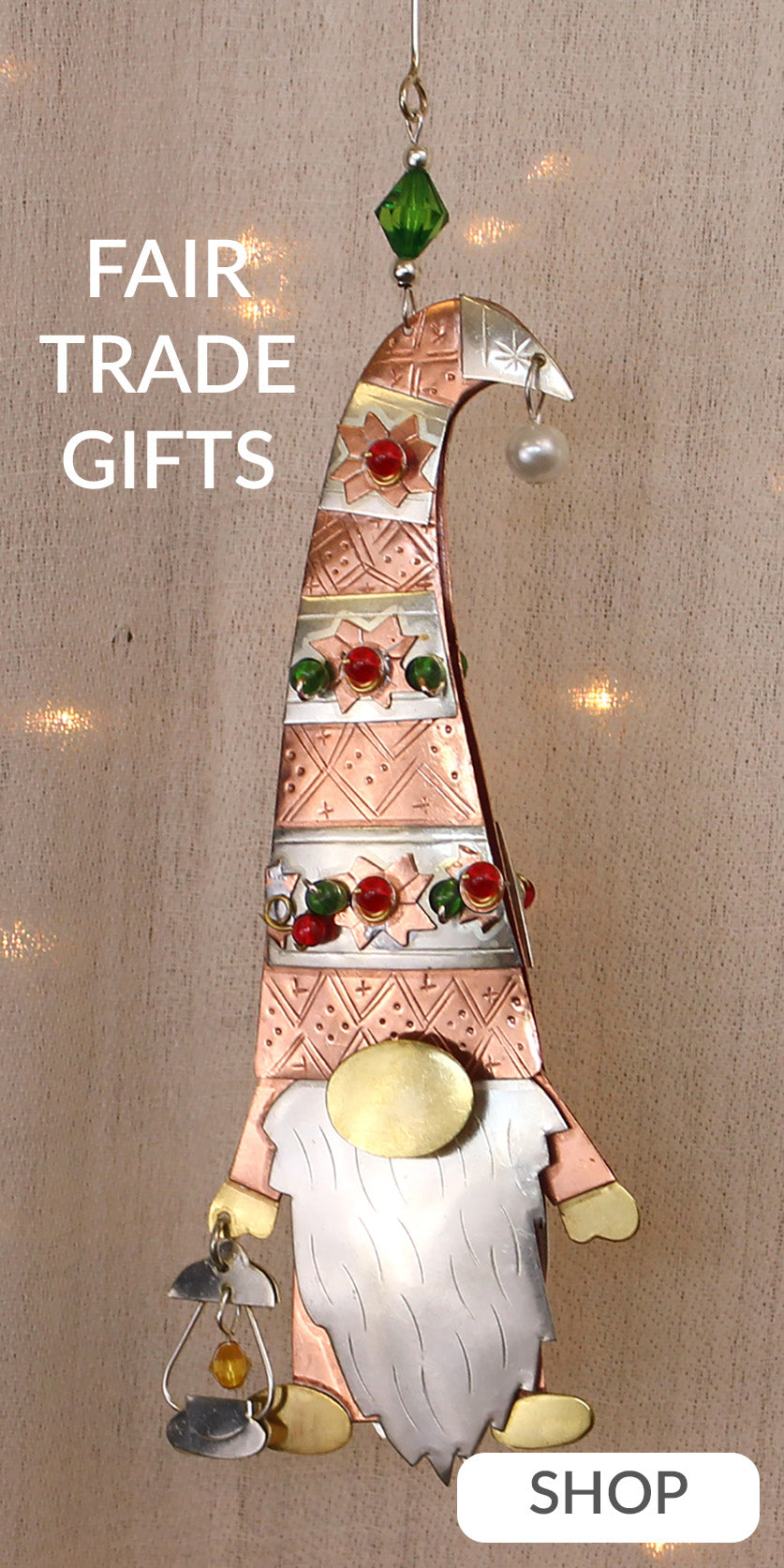 fair trade ornaments and gifts