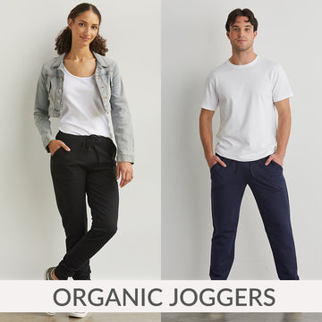 organic cotton joggers