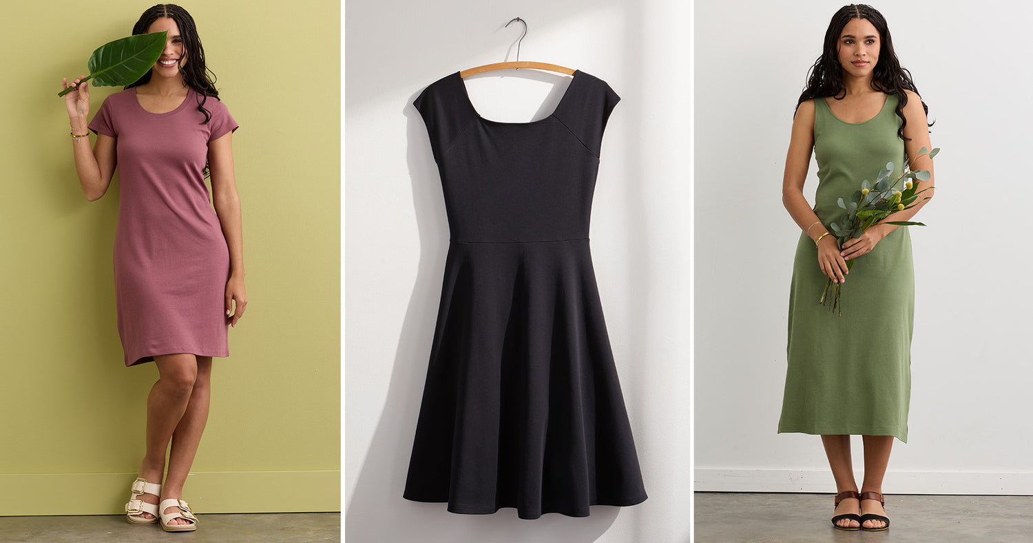 Women's Organic Cotton Dresses | All-Cotton Dresses | Fair Indigo Women's Organic Cotton Dresses | All-Cotton Dresses | Fair Indigo