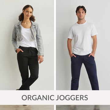 organic cotton joggers