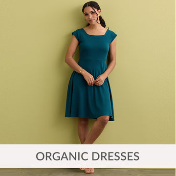 womens organic cotton dresses - fair trade dresses - fair indigo